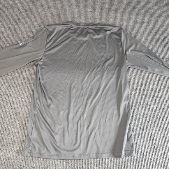 Texfit Shirts Mens Large 3 Pack Quick Dry Long Sleeve Black White Gray Athletic - Picture 14 of 14